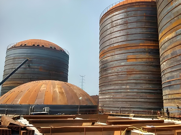 潮南焦粉钢板仓